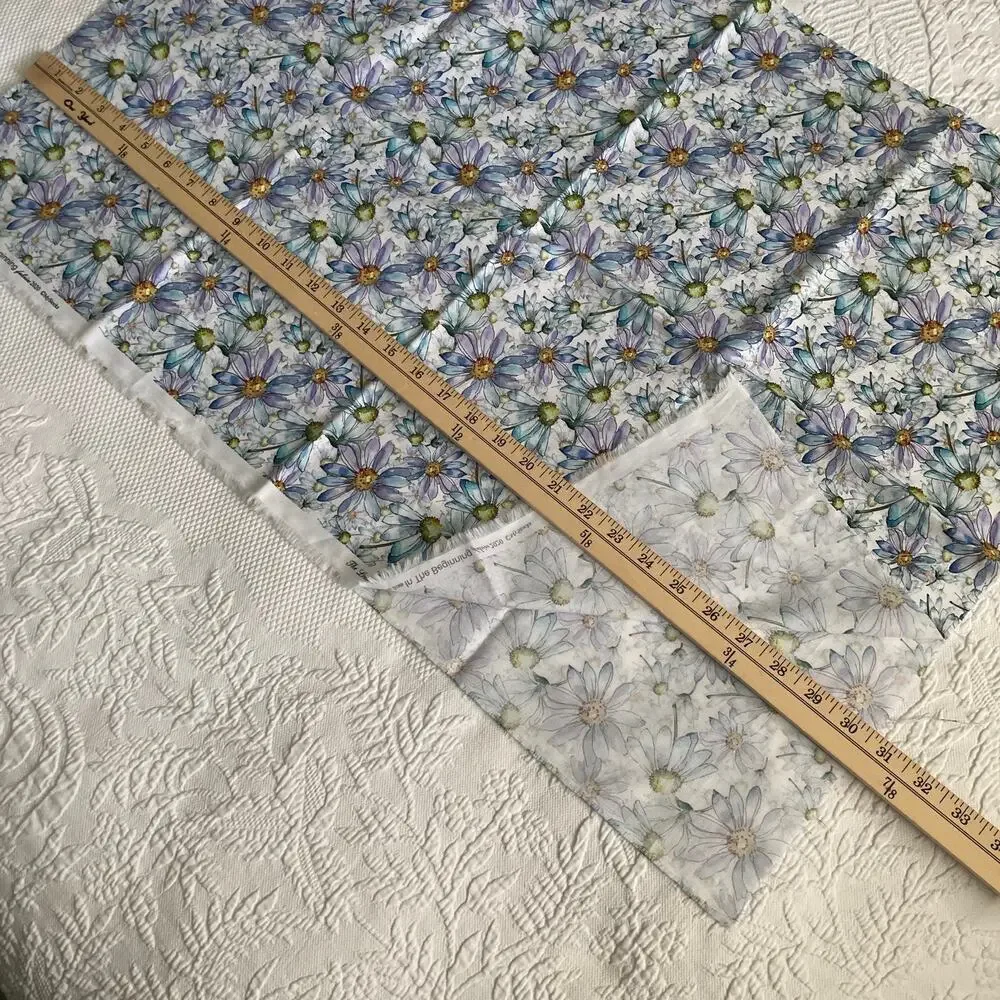 Sewing quilting fabric lot of 5 half yard to full yard pieces 100% cotton prints